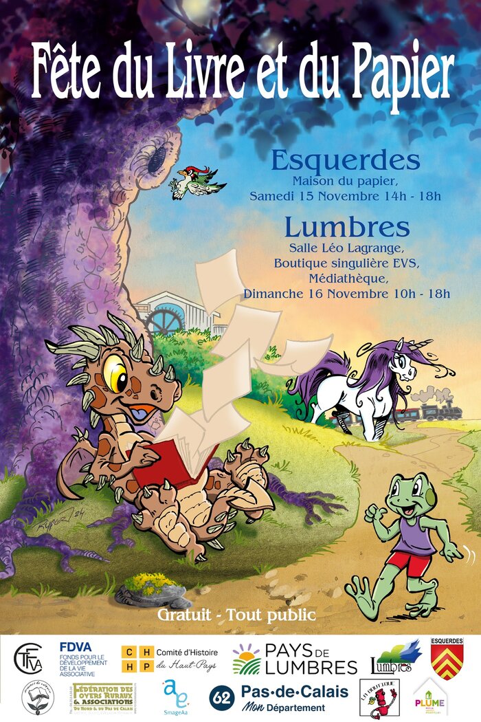 Fête du Livre et du Papier les 15 et 16 novembre 2025