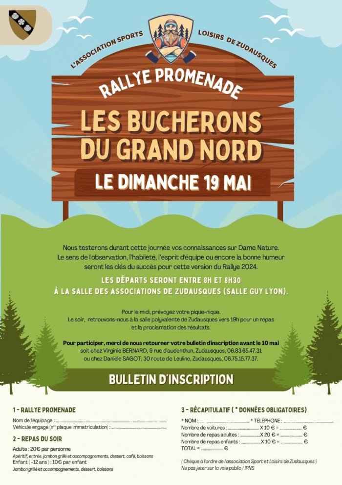 Dimanche 19 mai - Rallye - Zudausques