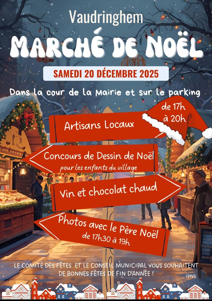 Dans la cour de la mairie et sur le parking